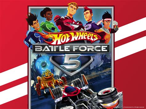 battle force 5 hot wheels